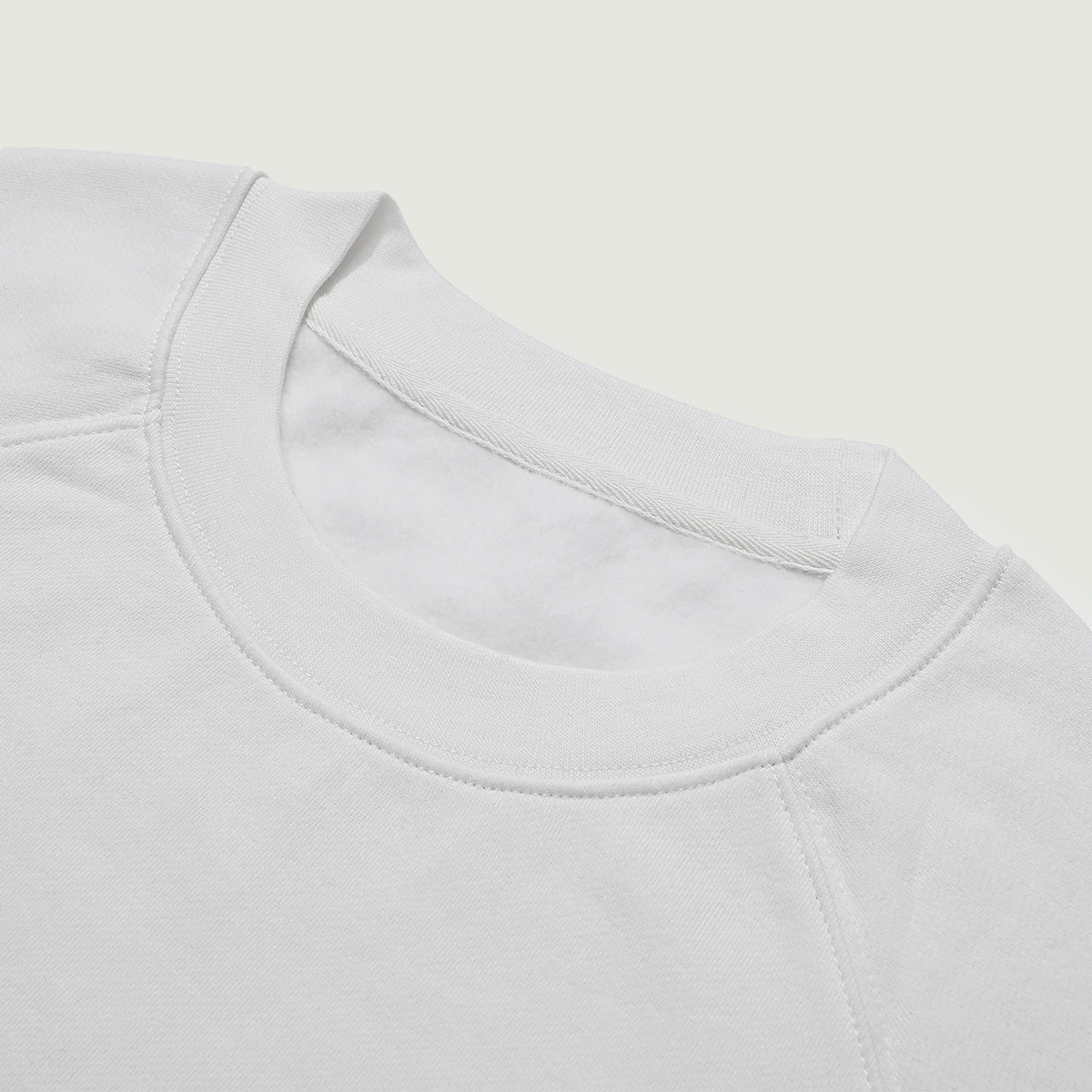 Deathpact | White Crewneck - Transcend Collective