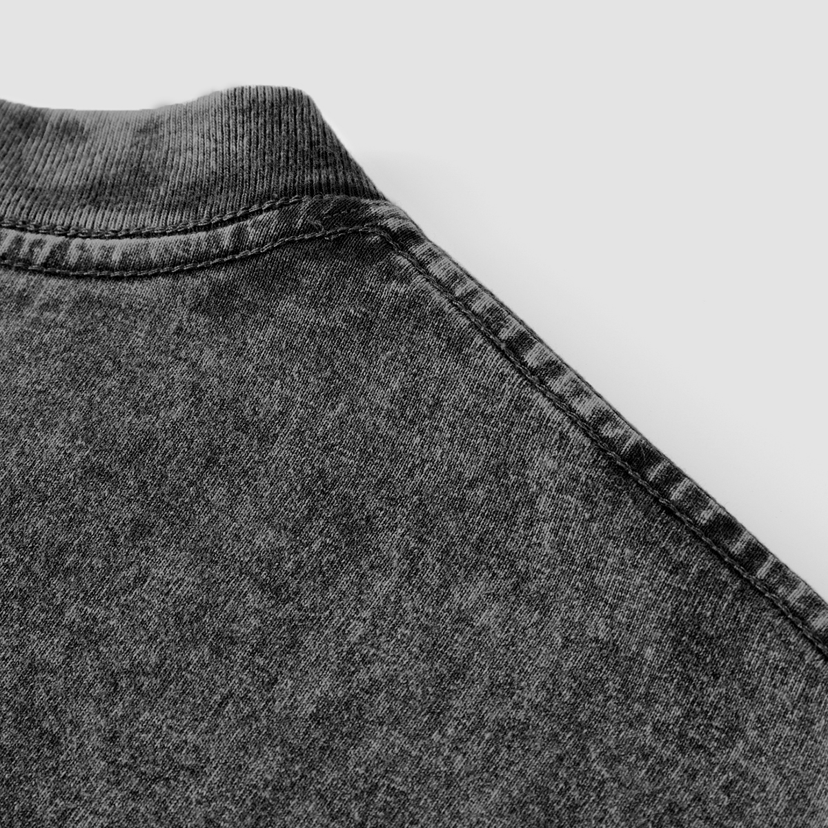 Rise Above | Snow Wash Oversized Gray T-shirt