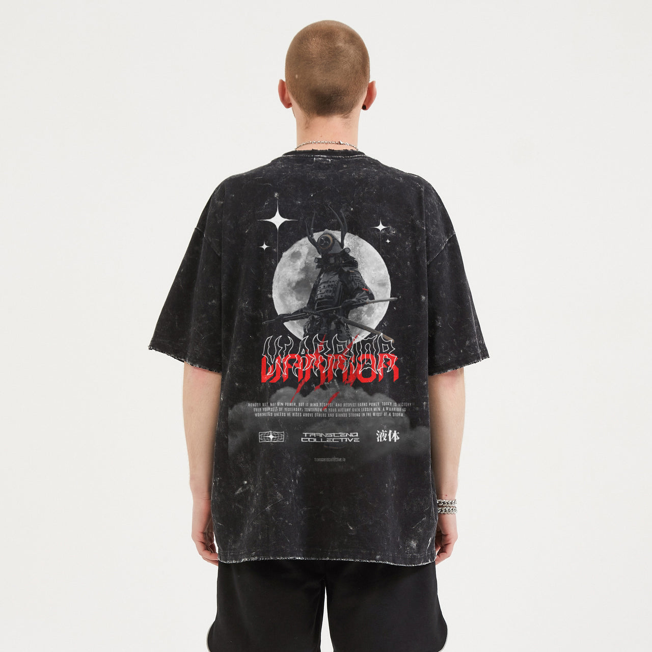 Warrior | Snow Acid Wash T-Shirt