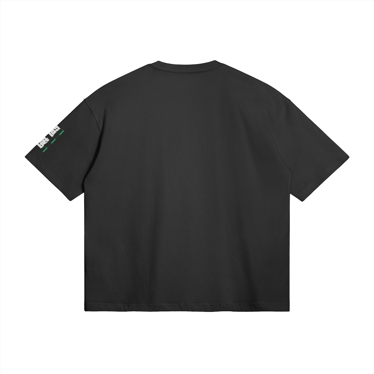 Night Mode | Oversized boxy Black T-Shirt