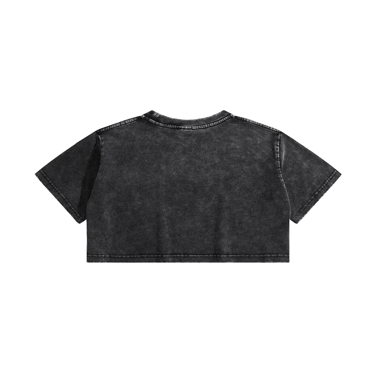 Rise Above | Acid Wash Crop Top